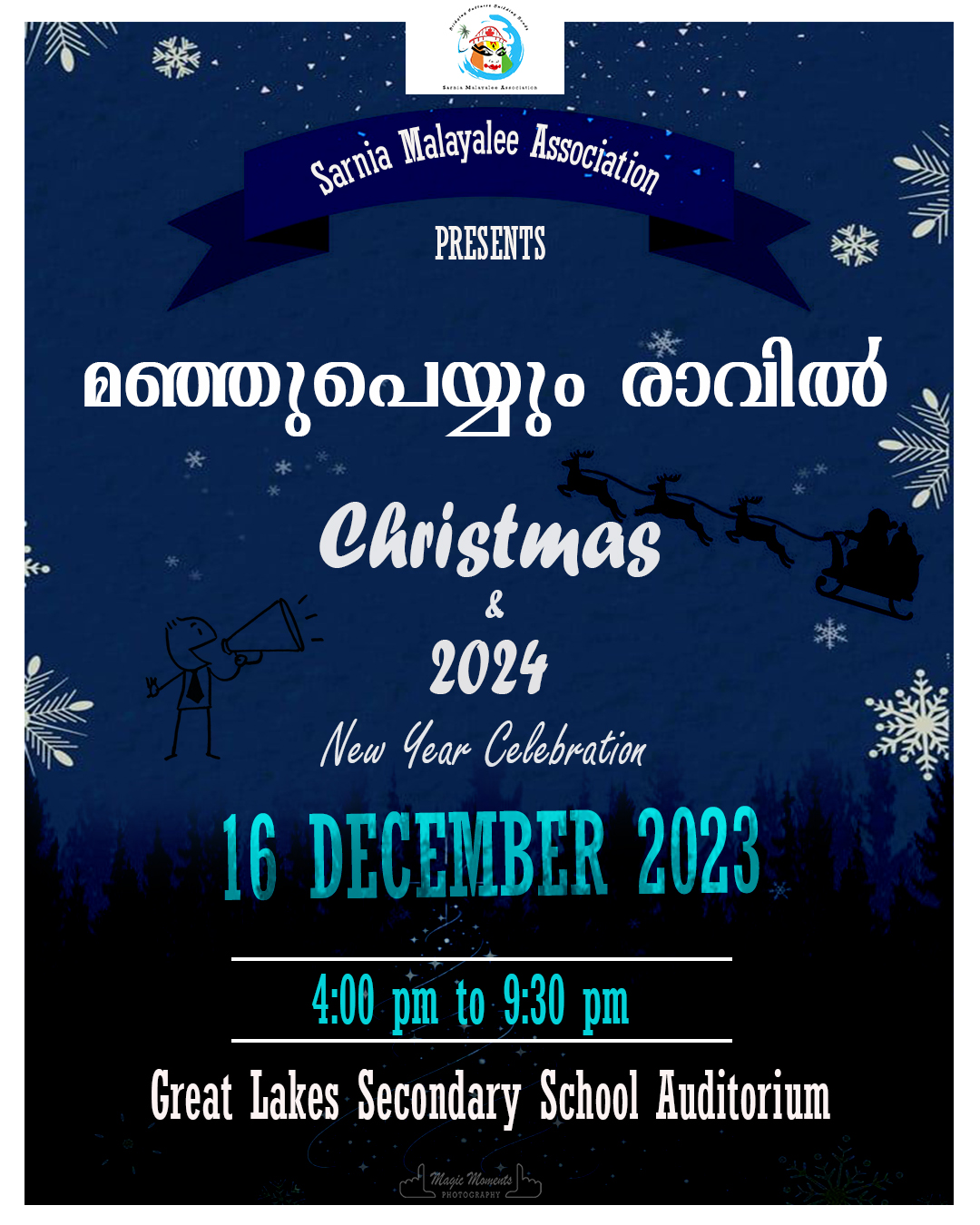 sarnia malayalee association - christmas Evening
